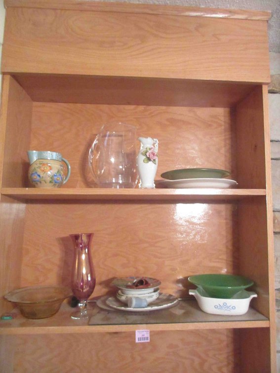Contents of (2) shelves