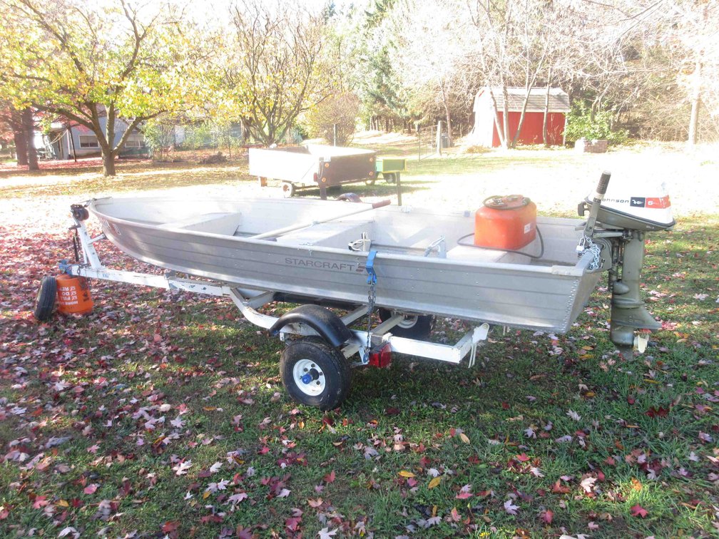 1983 StarCraft 14ft aluminum fishing boat