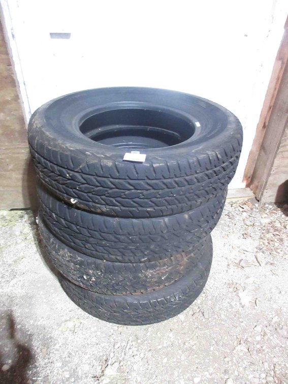 (4) New Douglas Xtra-Trac tires