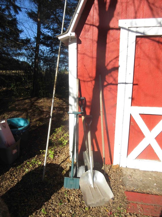 Group of yard tools