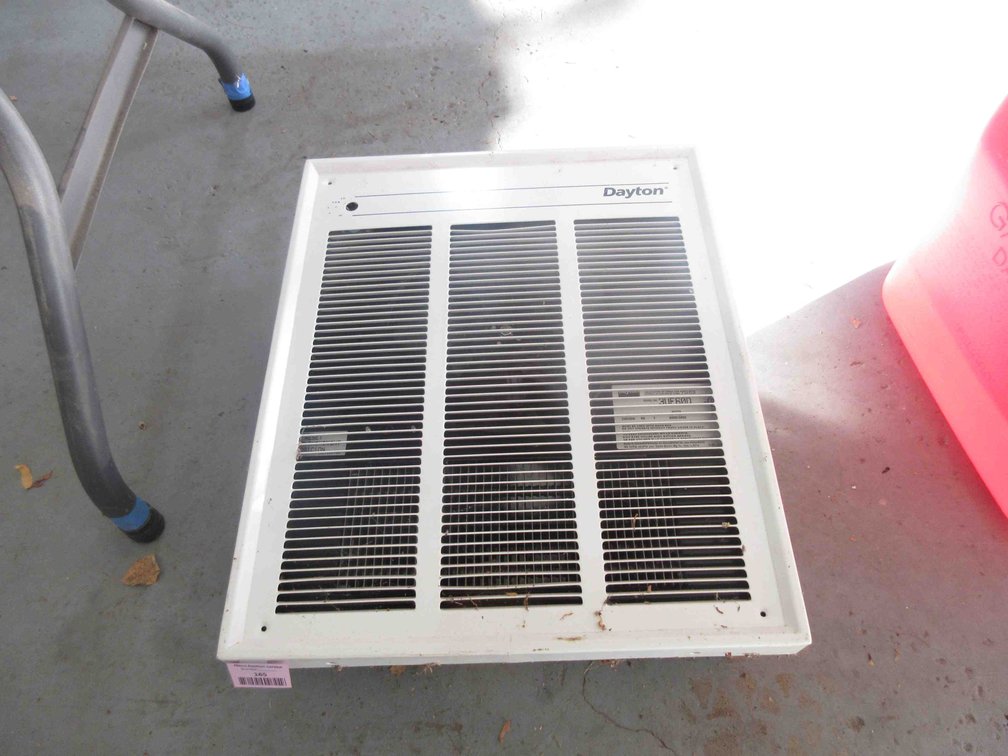 Dayton wall heater