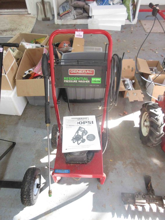 Generac residential gas pressure washer