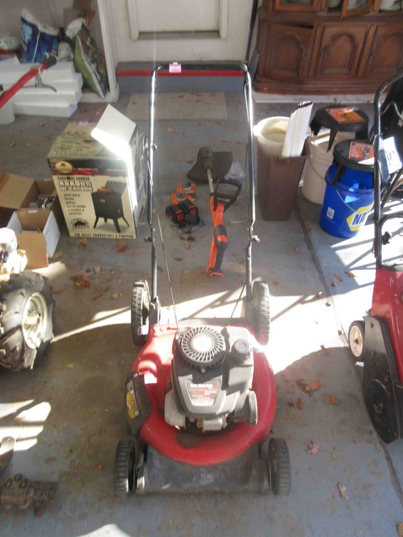 Yard Machines gas push mower