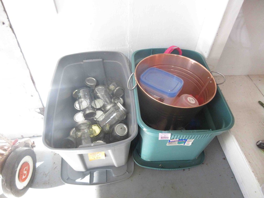 (2) Totes with contents