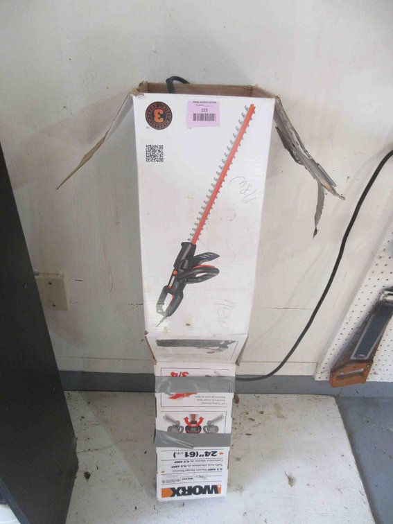 Worx electric hedge trimmer