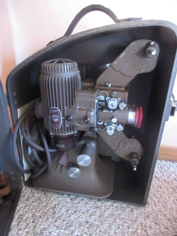 Bell & Howell movie projector