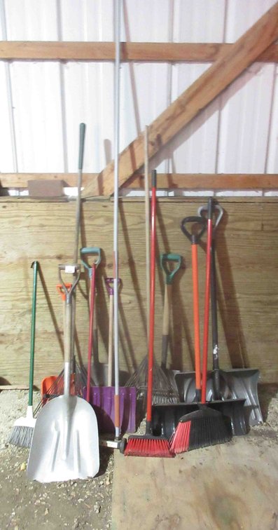 Group of yard tools