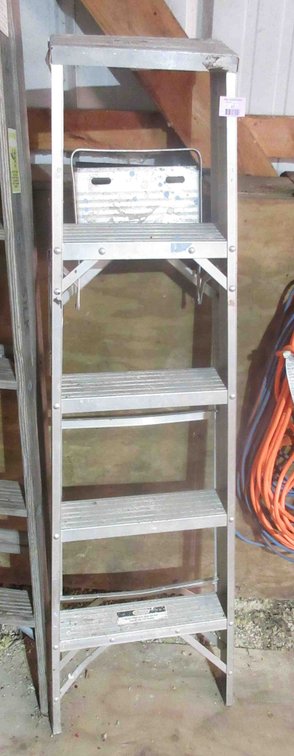 Cuprum 5ft aluminum step ladder
