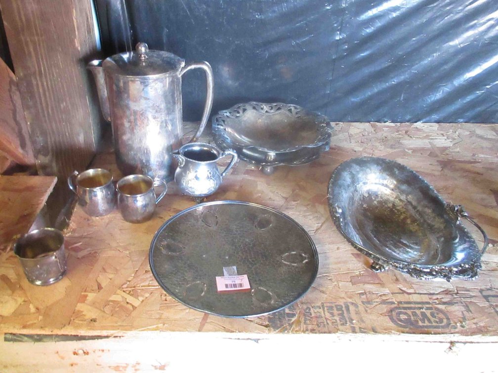Group of silver-plate