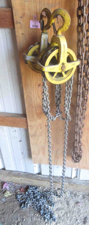 Budgit chain hoist