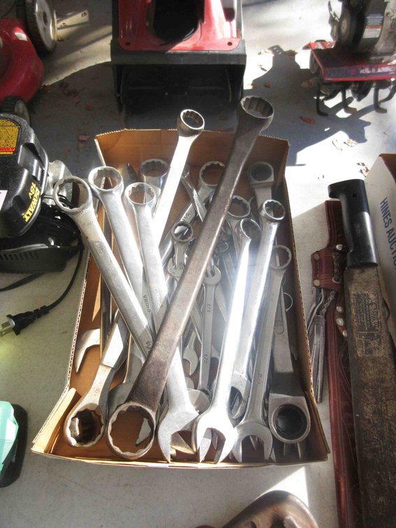 Group of wrenches