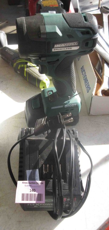 Master Force 20V cordless 1/4" impact driver