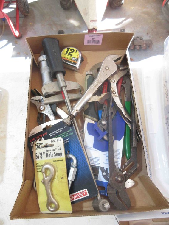 Flat of tools