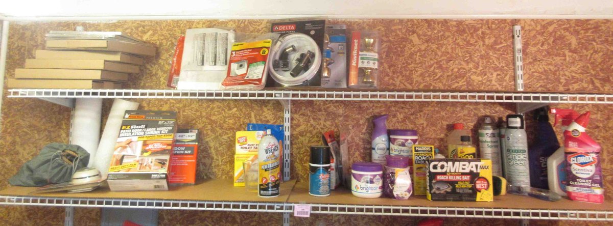 Group on (2) shelves