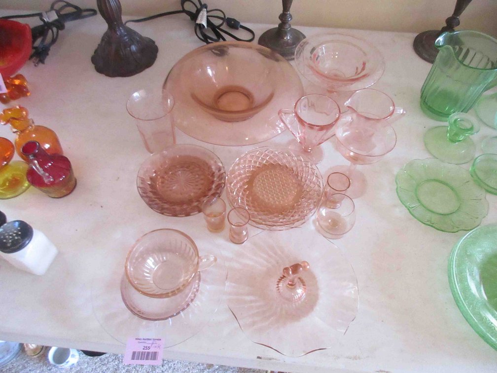 Group of pink depression