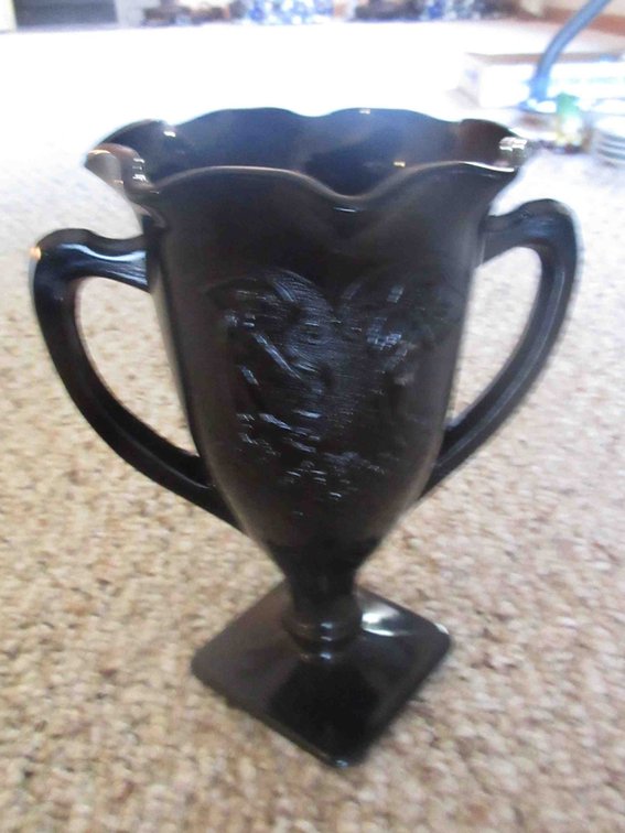Italian metal powder flask