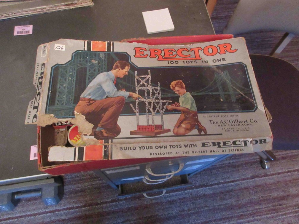 A.C. Gilbert Erector set