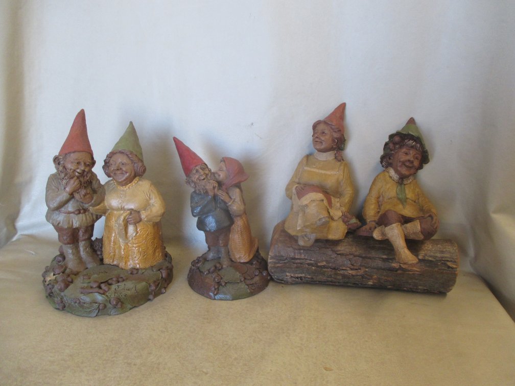 (3) Clark figurines