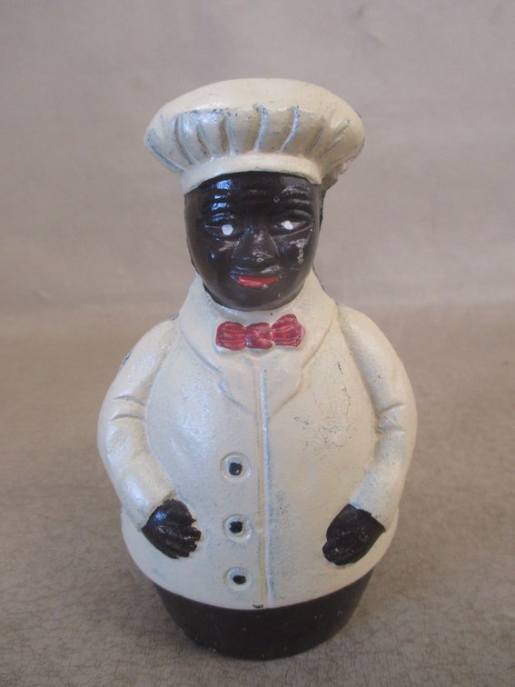 Cast Iron Americana chef bank
