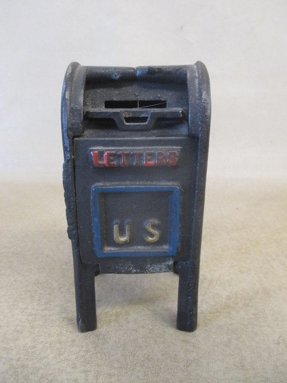 Cast Iron U.S. Mailbox bank