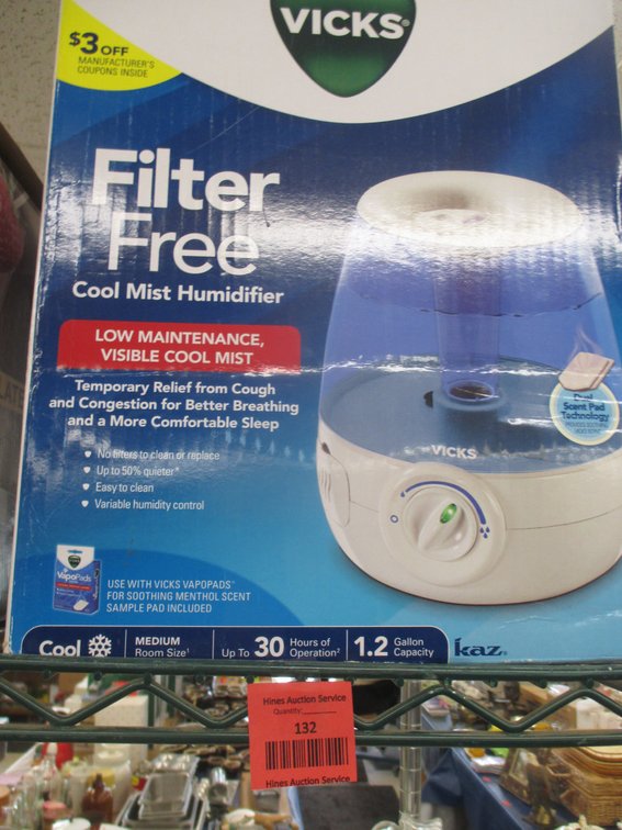 Vick's cool mist humidifier
