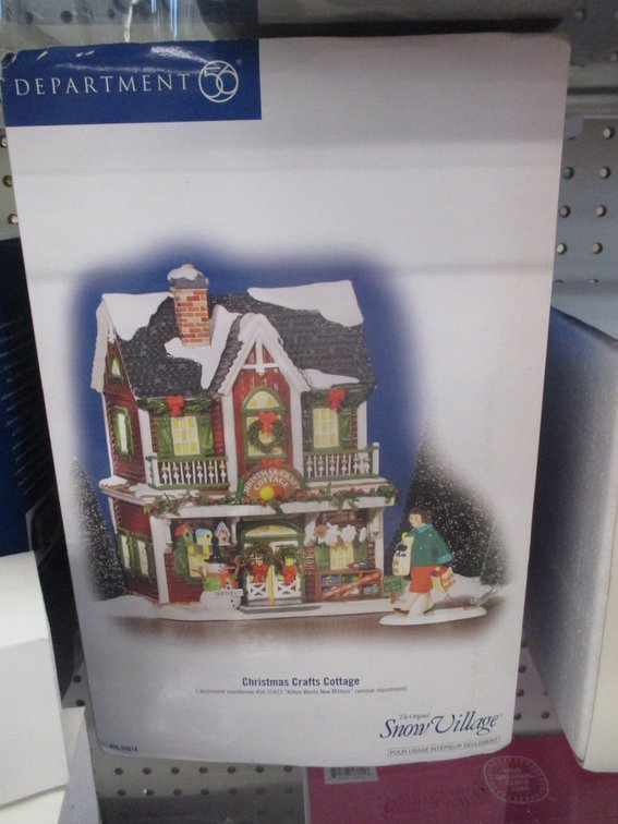 Department 56 Snow Village building