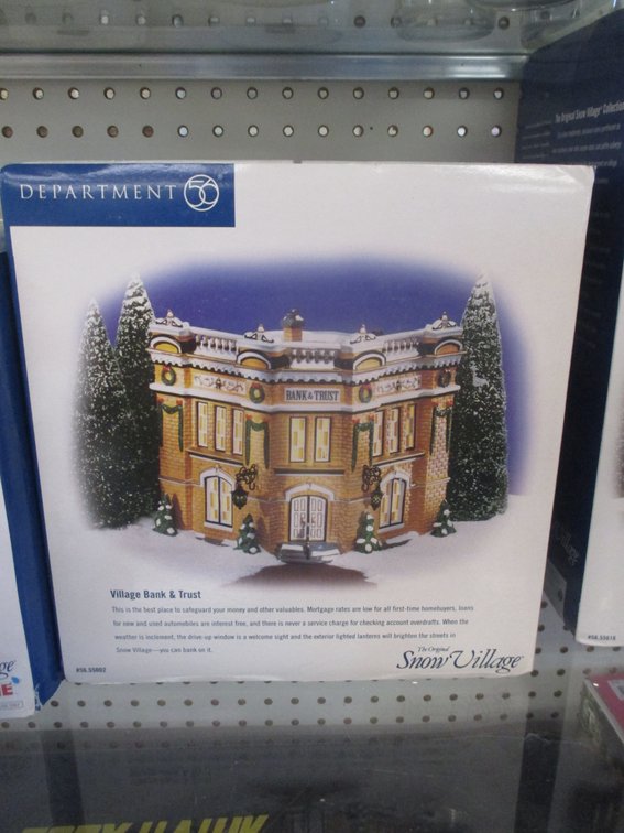Department 56 Snow Village building