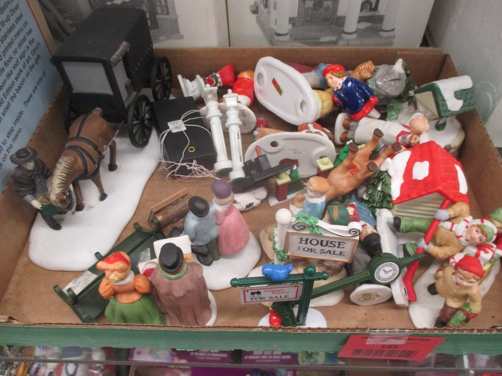 Department 56 porcelain people figurines