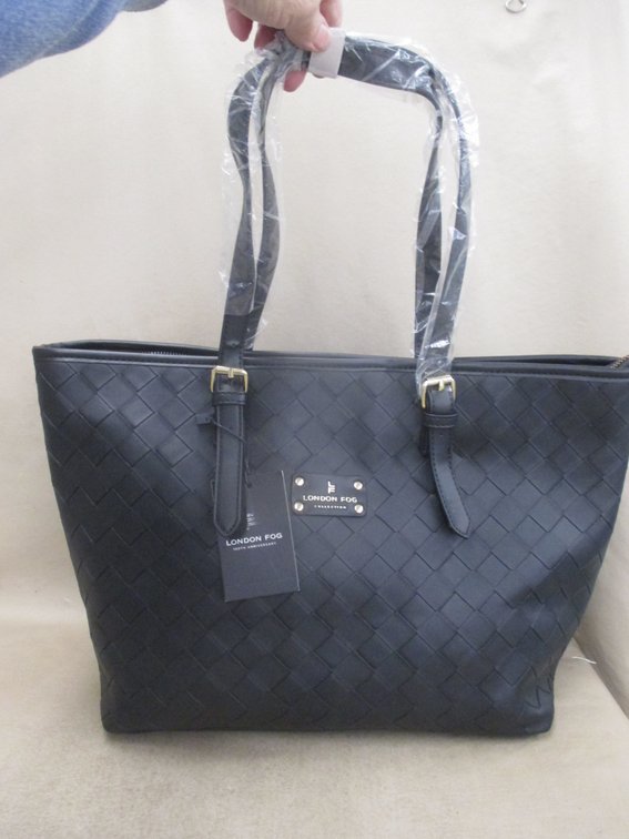 London Fog Woven tote bag