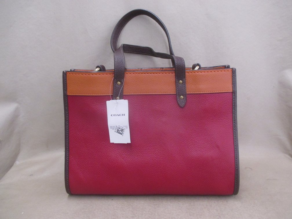 Coach Multi-red shade handbag