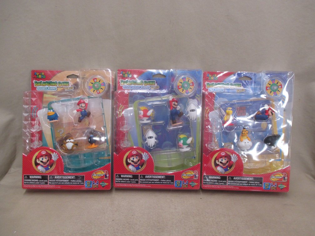 (2) Super Mario Balancing game sets