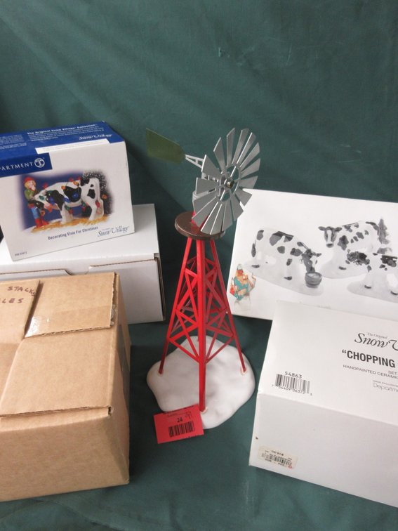 Department 56 Snow Village Accessory group