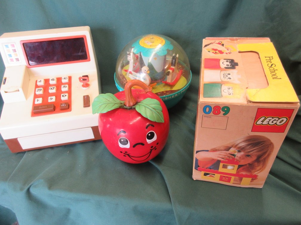 Vintage toy group