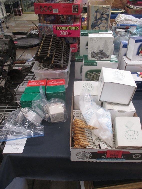 Christmas village accessories