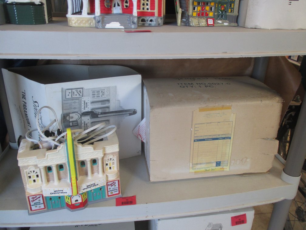 (2) Department 56 Snow Village Houses