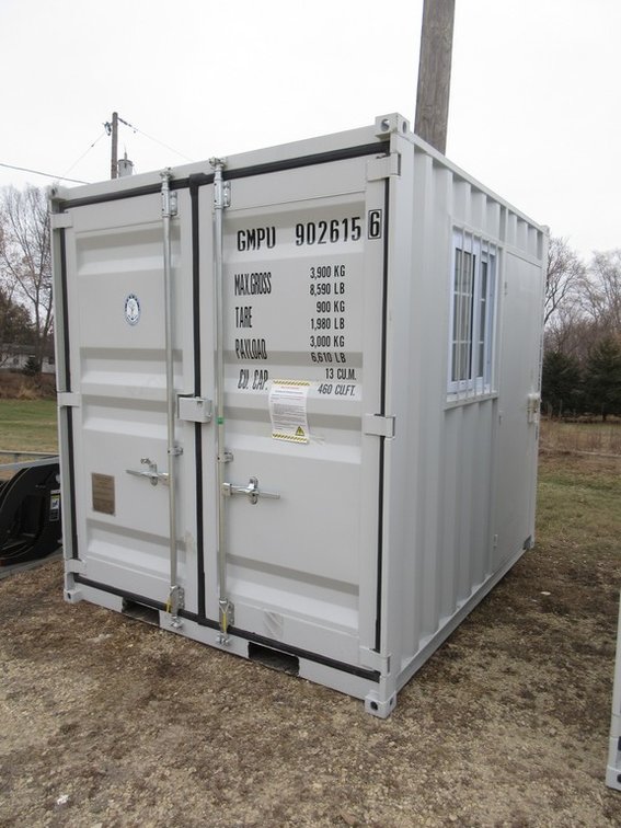 Mini steel storage container/office