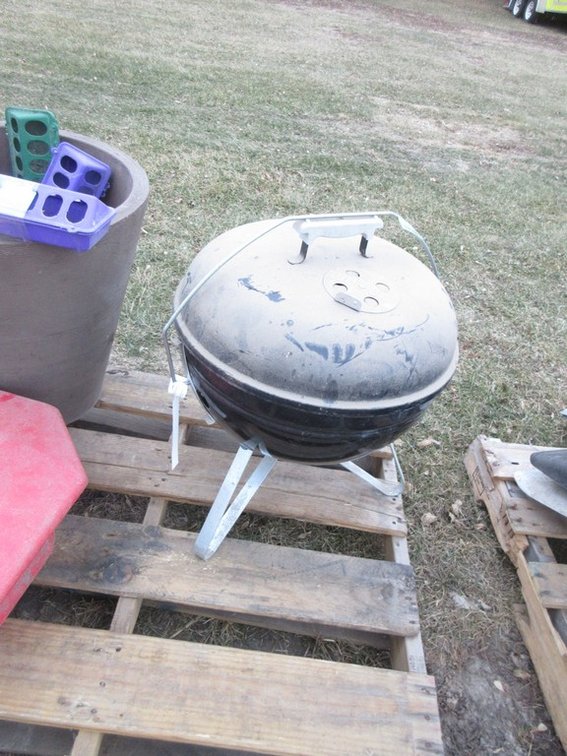Weber portable charcoal grill