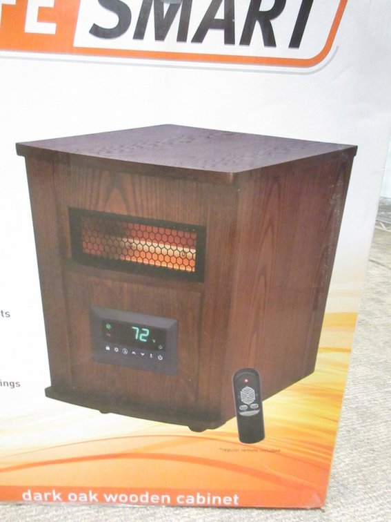Life Smart infrared heater with remote