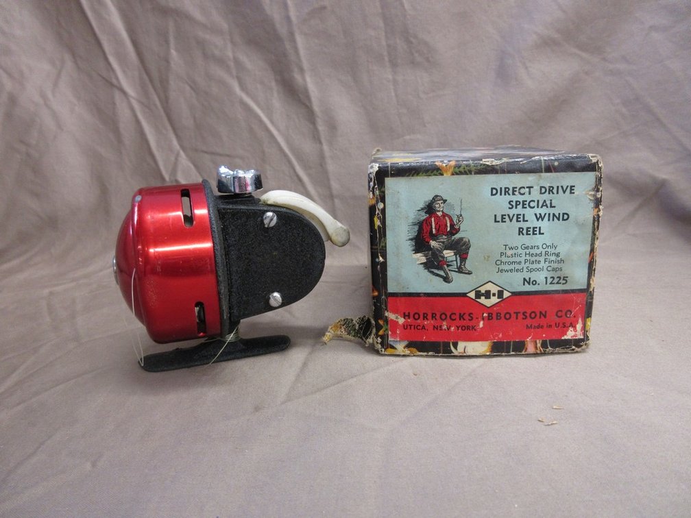 Horrocks-Abbotson Direct Drive Special Level Wind fishing reel #1225