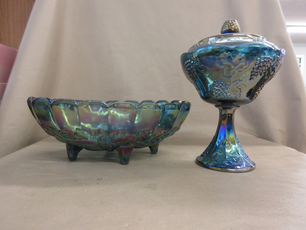 Carnival glass group