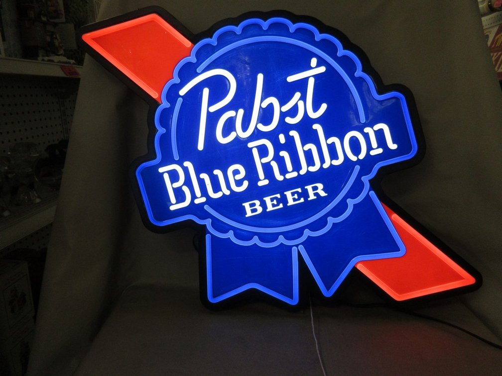 Image for Beer Signs, Signed Prints, Watt Pottery, Jewerly and Antiques (blue tag)