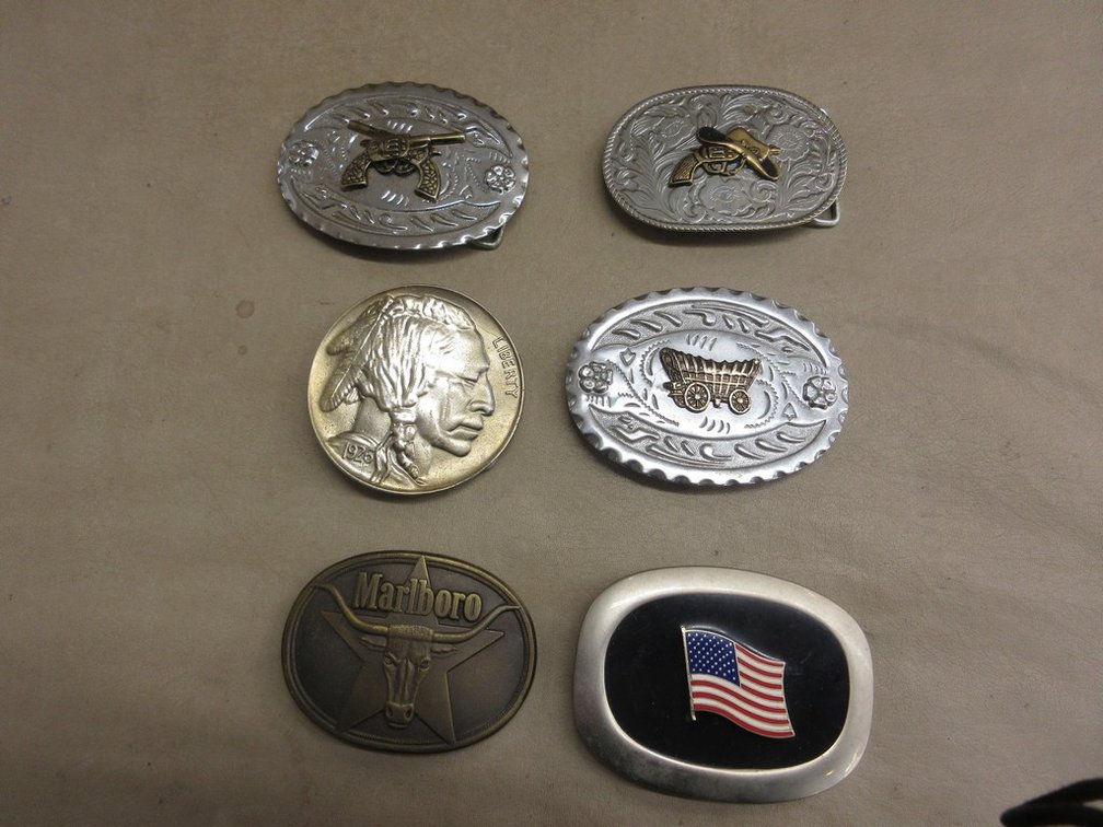 (6) Belt Buckles