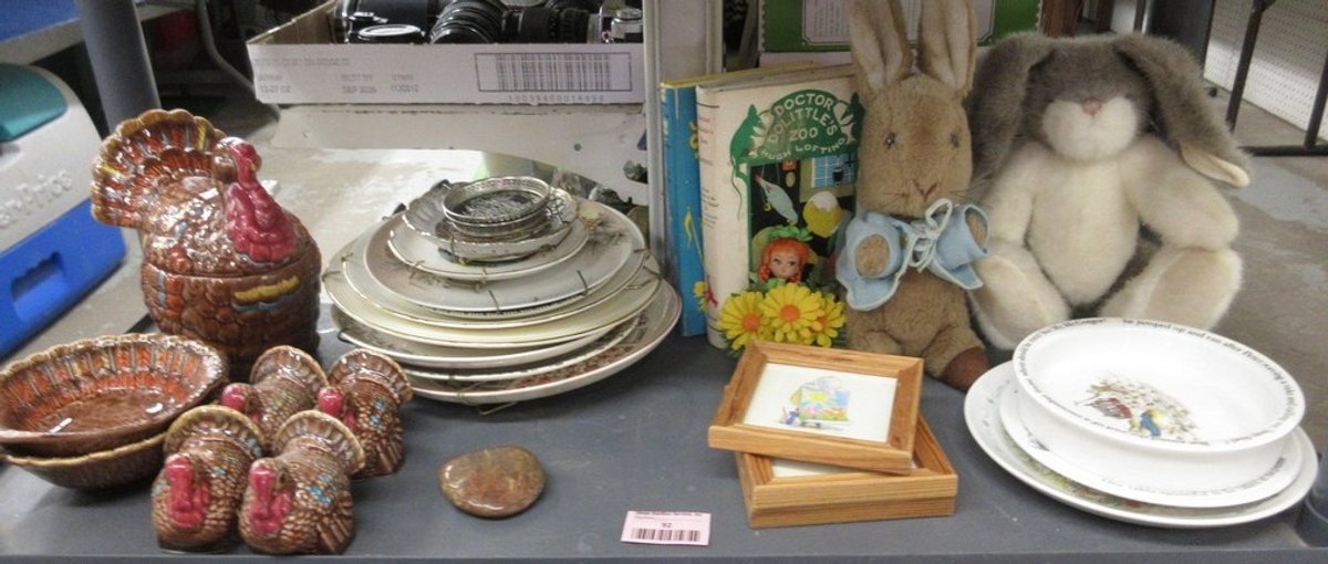 Vintage household group