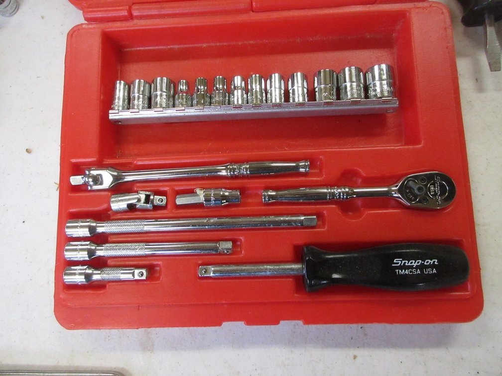 Snap-On 1/4" drive socket set