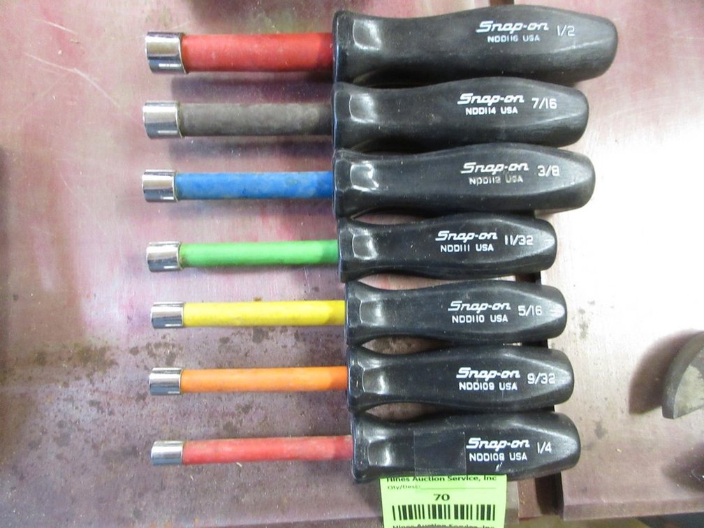 Snap-On SAE 7-piece nut driver set