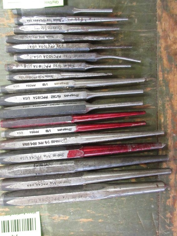 Snap-On 18-piece punch set