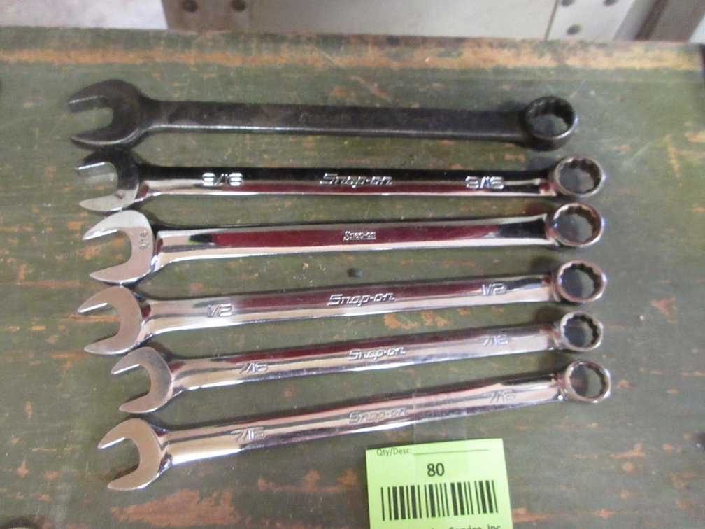 Snap-On 6-piece wrench set