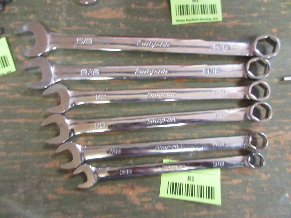 Snap-On 6-piece wrench set