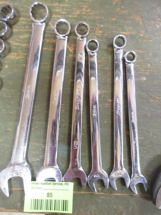 Snap-On 6-piece SAE wrench set