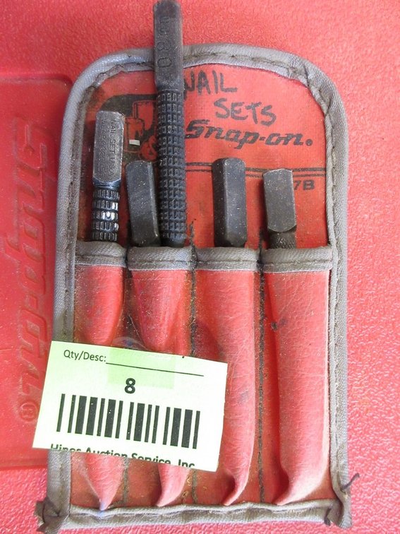 (5) Snap-On nail sets